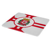 サンパウロ市旗 カッティングボード (角)