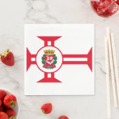 サンパウロ市旗 スタンダードランチョンナプキン (インサイチュ)