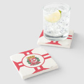 サンパウロ市旗 ストーンコースター (横)