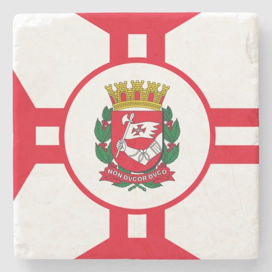 サンパウロ市旗 ストーンコースター (正面)