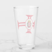 サンパウロ市旗 タンブラーグラス (裏面)