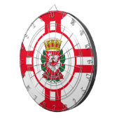 サンパウロ市旗 ダーツボード (正面右)