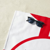 サンパウロ市旗 ビーチタオル (インサイチュ)