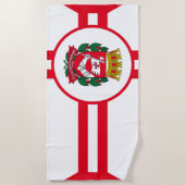 サンパウロ市旗 ビーチタオル (正面)