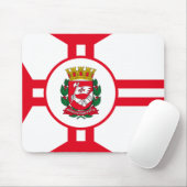 サンパウロ市旗 マウスパッド (マウス)