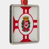 サンパウロ市旗 メタルオーナメント (右)