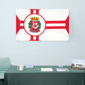 サンパウロ市旗 横断幕 (トレードショー)