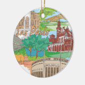 サンパウロ セラミックオーナメント (左)