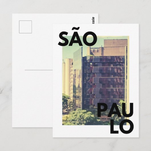サンパウロ ポストカード (正面/裏面)