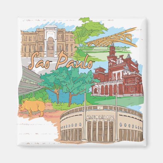 サンパウロ マグネット (正面)