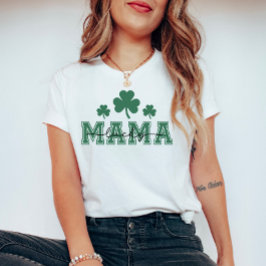 サンパッツクス・デイ・ラッキーママと緑のクローバー Tシャツ