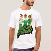 サンパディーの日 | Happy St Patrick's Day Tシャツ (正面)