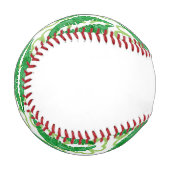サンパトリックのシャムロックと緑の唇の日 野球ボール (正面左)