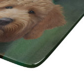 サンパトリックのデイドレスのゴルデンドルドッグ カッティングボード (角)