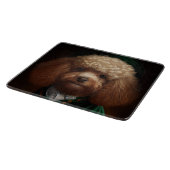 サンパトリックのデイドレスのプードル犬 カッティングボード (角)