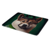 サンパトリックのデイドレスを着た秋田犬 カッティングボード (角)
