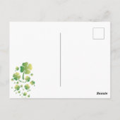 サンパトリックのフクロウ ポストカード (裏面)