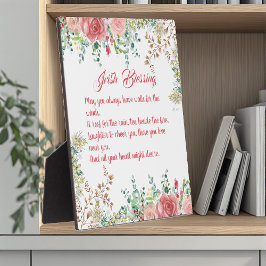 サンパトリックの日アイリッシュ賛美ズバラコラージュ フォトプラーク