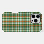 サンパトリックの日アイルランド国旗のギンガム色 iPhoneケース (裏面横)