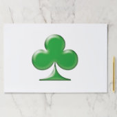 サンパトリックの日グリーンアイリッシュシャームロックランチョンマット ペーパーパッド (インサイチュ)