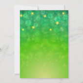 サンパトリックの日グリーンビールパーティの招待状 招待状 (裏面)