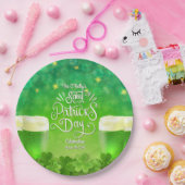 サンパトリックの日グリーンビールパーティー ペーパープレート (パーティー)