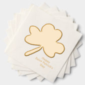 サンパトリックの日シャムロック 箔ナプキン (インサイチュ (積み重ね))