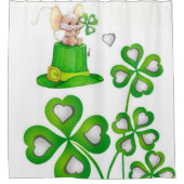 サンパトリックの日シャワーカーテンマウス シャワーカーテン (正面)