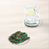 サンパトリックの日スチームパンクローバー ペーパーコースター (インサイチュ)