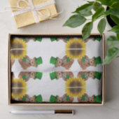 サンパトリックの日ティッシュペーパーテディベア 薄葉紙 (ギフト)