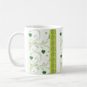 サンパトリックの日マグシャムロックフローラ コーヒーマグカップ (左)