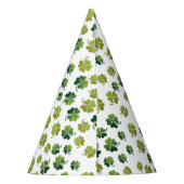 サンパトリックの日ラッキークローバー パーティーハット (裏面)
