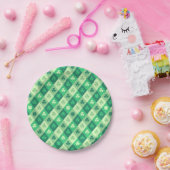 サンパトリックの日ラッキーグリーンシャムロッククローバー ペーパープレート (パーティー)