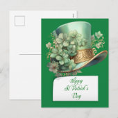 サンパトリックの日レプレシャンハット シーズンポストカード (正面/裏面)