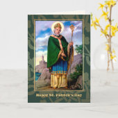 サンパトリックの日恵み宗教的カード カード (黄色い花)