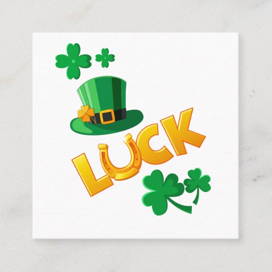 サンパトリックスの日 スクエア名刺 (正面)