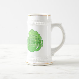 サンパトリックスグリーンスローガン ビールジョッキ