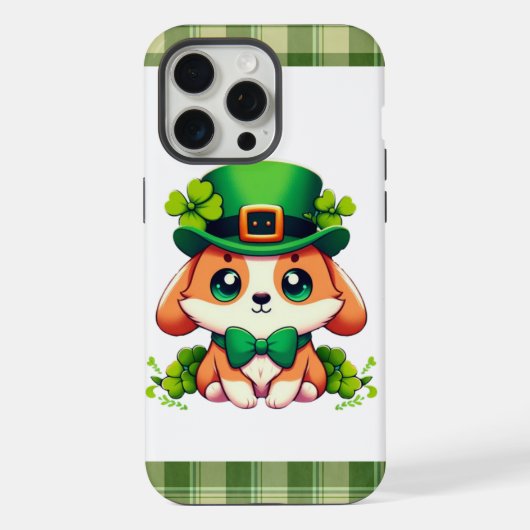 サンパトリックスデイの子犬 iPhoneケース (裏面)