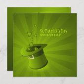 サンパトリックズデイパーティの招待状 招待状 (正面/裏面)
