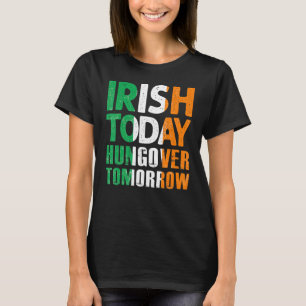 サンパトリックSパディ今日の二日酔い明日 Tシャツ