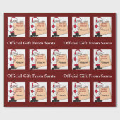 サンパーソナライズされたタのニースリスト ラッピングペーパー (フラット)