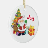 サンパーソナライズされたタオーナメント セラミックオーナメント (右)