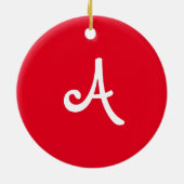 サンパーソナライズされたタオーナメント セラミックオーナメント (裏面)