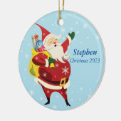 サンパーソナライズされたタオーナメント セラミックオーナメント (左)