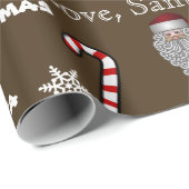 サンパーソナライズされたタクリスマス ラッピングペーパー (ロールコーナー)