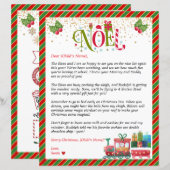 サンパーソナライズされたタ・ギフ子供へからの手紙 (正面/裏面)