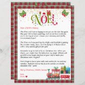 サンパーソナライズされたタ・ギフ子供へからの手紙 (正面/裏面)