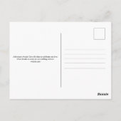 サンパーソナライズされたフランシスコスカイラインポストカード ポストカード (裏面)