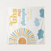 サンパーティー背景タペストリー タペストリー (正面(横))