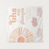 サンパーティー背景タペストリー タペストリー (正面(横))